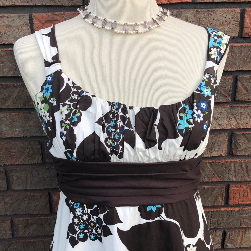 Speckles Cotton sundress tropical boho size 5 - Picture 4 of 8